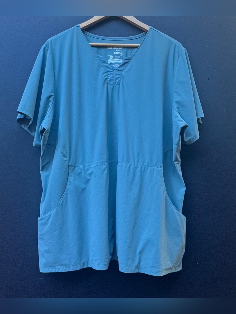 Grey's Anatomy by Barco EDGE Scrub Top in Sage Green 2XL